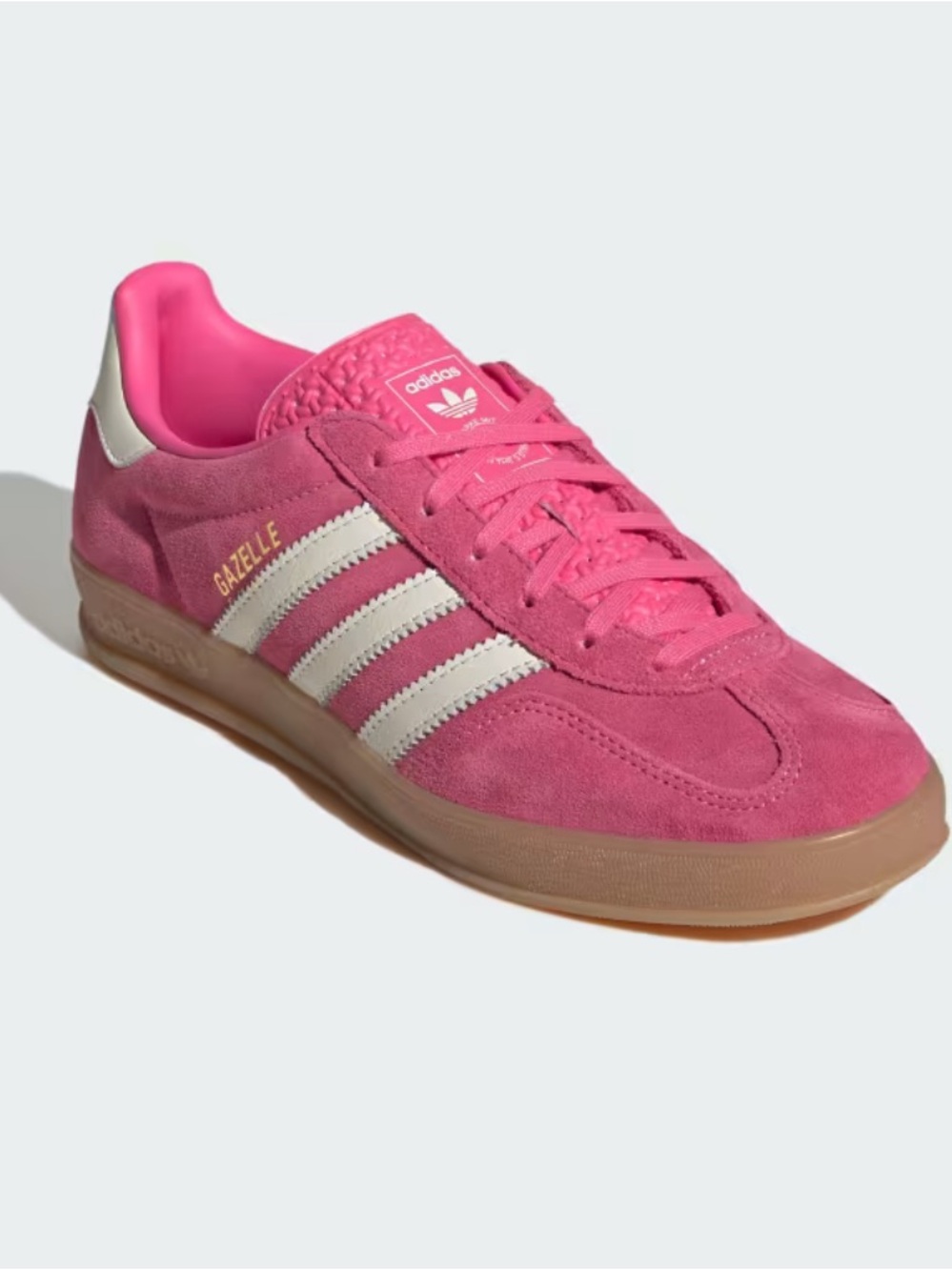adidas | Gazelle Indoor Women's Suede Sneakers Pink